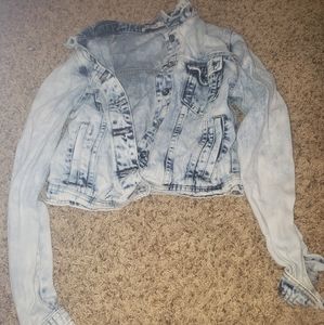 White wash Jean jacket